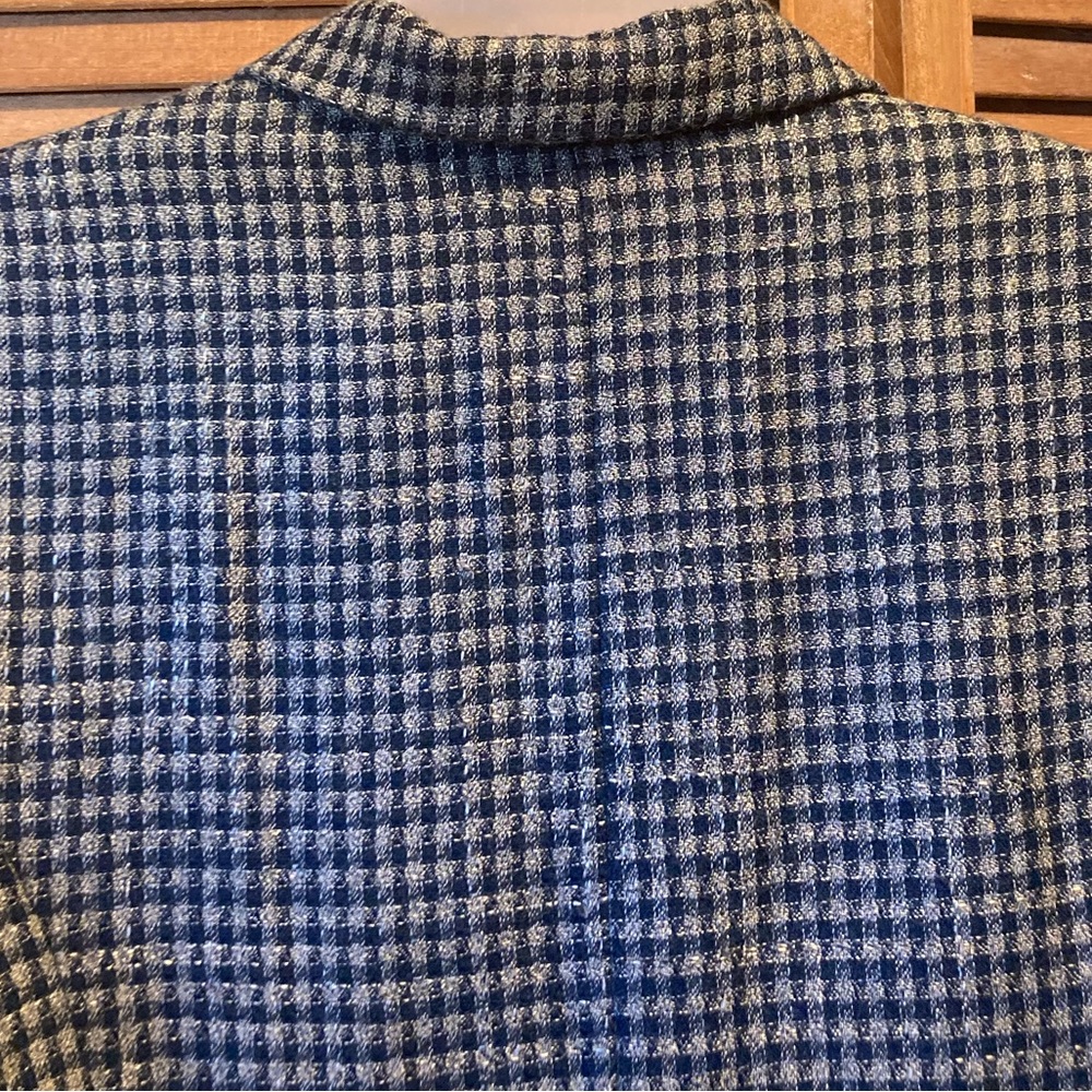 Modiano Navy Blue and Beige Suit - Picture 10 of 12